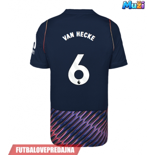 Lacne Muži Futbalové dres Tottenham Hotspur Jan Paul van Hecke #6 2026-27 Krátky Rukáv - Preč